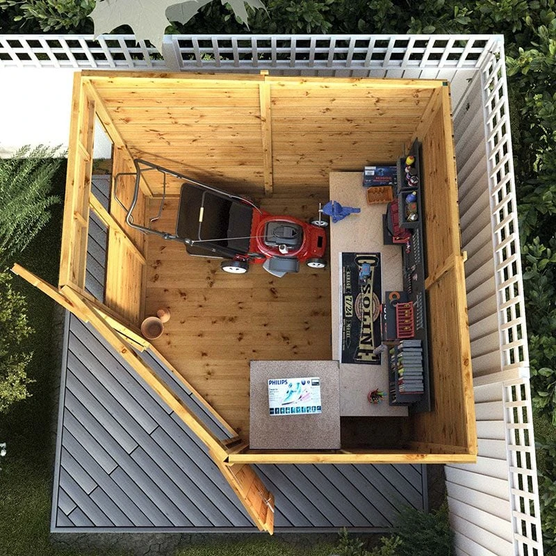 7 X 7 Mercia Shiplap Corner Shed (2m X 2m) 7 7 X 7 Mercia Shiplap Corner Shed (2m X 2m) - Image 5