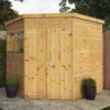 7 X 7 Mercia Shiplap Corner Shed (2m X 2m) -Zen Gardenia Sales si 001 004 0127 7x7 shiplap corner shed insitu1 min 1
