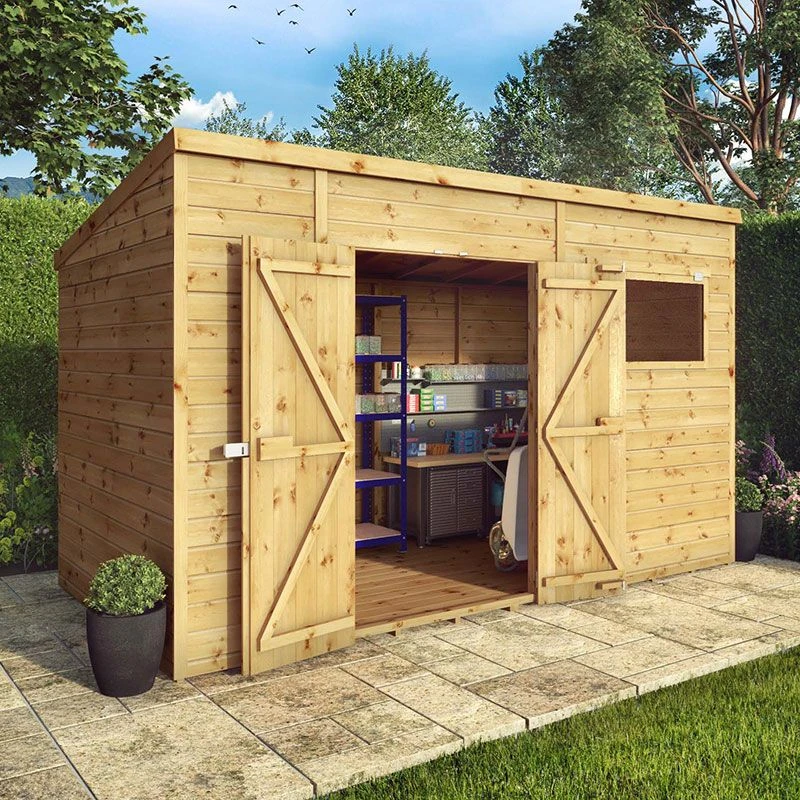 12' X 6' Mercia Shiplap Pent Shed (3.5m X 1.8m) 4 12' X 6' Mercia Shiplap Pent Shed (3.5m X 1.8m) - Image 2