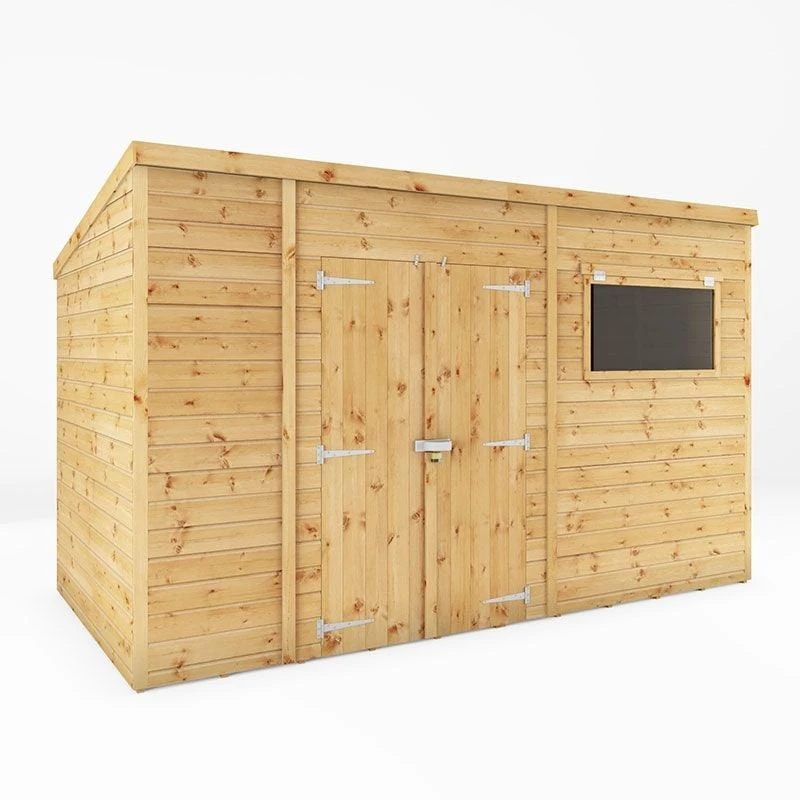 12' X 6' Mercia Shiplap Pent Shed (3.5m X 1.8m) 10 12' X 6' Mercia Shiplap Pent Shed (3.5m X 1.8m) - Image 8