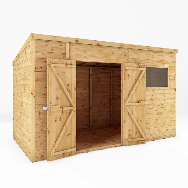 12' X 6' Mercia Shiplap Pent Shed (3.5m X 1.8m) 11 12' X 6' Mercia Shiplap Pent Shed (3.5m X 1.8m) - Image 9