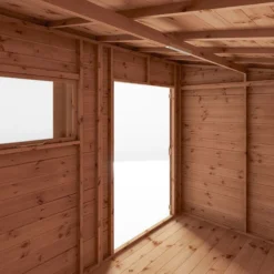 10' X 8' Mercia Shiplap Pent Shed (2.9m X 2.4m) -Zen Gardenia Sales si 001 004 0131 10x8 pent shed feature1 min