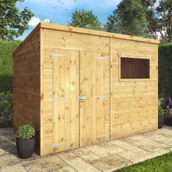 10' X 8' Mercia Shiplap Pent Shed (2.9m X 2.4m)