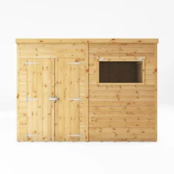 10' X 8' Mercia Shiplap Pent Shed (2.9m X 2.4m) -Zen Gardenia Sales si 001 004 0131 10x8 pent shed render1 min