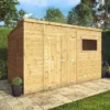12' X 8' Mercia Shiplap Pent Shed (3.5m X 2.4m)