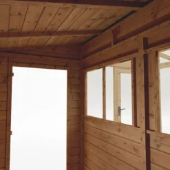 8'3 X 8'2 Mercia Wooden Combi Shed Greenhouse (2.53x2.50m) -Zen Gardenia Sales si 001 005 0001 10 min