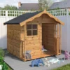 4'10 X 4 Mercia Poppy Kids Wooden Playhouse (1.47m X 1.21m)