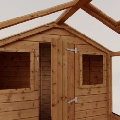 10' X 6' Mercia Shiplap Wooden Apex Greenhouse Combi Shed (3.03m X 1.97m) -Zen Gardenia Sales si 004 001 0025bun 10x6 mercia shiplap combi greenhouse feature1 min