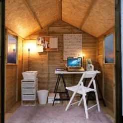 Solartech Premium Garden Building Solar Lighting & Charging Kit 2 - Suitable For Summerhouses Upto 2.5m X 2.5m (8' X 8') -Zen Gardenia Sales smfg02 premium solar lighting kit 2 no3