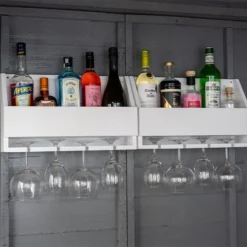 6' X 4' Forest 25yr Guarantee Shiplap Pressure Treated Garden Bar (1.99m X 1.88m) -Zen Gardenia Sales spa46gbar 11