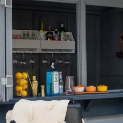 6' X 4' Forest 25yr Guarantee Shiplap Pressure Treated Garden Bar (1.99m X 1.88m) -Zen Gardenia Sales spa46gbar 8