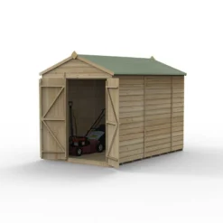 10' X 6' Forest Beckwood 25yr Guarantee Shiplap Pressure Treated Windowless Double Door Apex Wooden Shed (3.01m X 1.99m) 37 10' X 6' Forest Beckwood 25yr Guarantee Shiplap Pressure Treated Windowless Double Door Apex Wooden Shed (3.01m X 1.99m) -Zen Gardenia Sales spa610ddnwm open 05.18.23 1