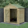 7' X 5' Forest Beckwood 25yr Guarantee Shiplap Pressure Treated Windowless Double Door Apex Wooden Shed (2.28m X 1.53m) 1 7' X 5' Forest Beckwood 25yr Guarantee Shiplap Pressure Treated Windowless Double Door Apex Wooden Shed (2.28m X 1.53m) -Zen Gardenia Sales spa75ddnwm insitu min 1