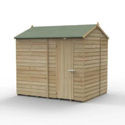 8' X 6' Forest Beckwood 25yr Guarantee Shiplap Pressure Treated Windowless Reverse Apex Wooden Shed (2.42m X 1.99m) 22 8' X 6' Forest Beckwood 25yr Guarantee Shiplap Pressure Treated Windowless Reverse Apex Wooden Shed (2.42m X 1.99m) -Zen Gardenia Sales spr86nwm closed 05.24.23 1