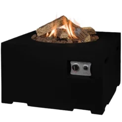 Happy Cocoon Small Black Square Gas Patio Heater 5 Happy Cocoon Small Black Square Gas Patio Heater -Zen Gardenia Sales srs4001z square black cocoon render min