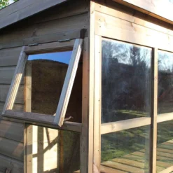 10' X 8' Traditional Shiplap Sun Pent 6' Gable Wooden Garden Shed (3.05m X 2.44m) -Zen Gardenia Sales sun pent sheds feature1 min 4