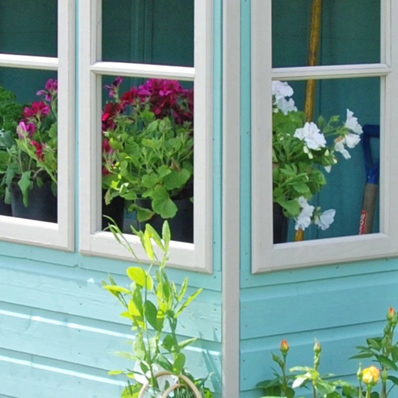 6' X 8' Shire Sun Pent Wooden Garden Potting Shed (1.94m X 2.58m) 4 6' X 8' Shire Sun Pent Wooden Garden Potting Shed (1.94m X 2.58m) - Image 2