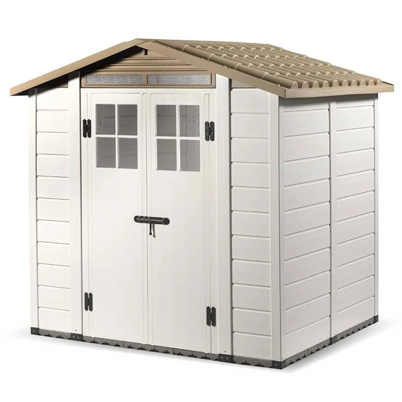 6'6 X 5'4 Shire Tuscany Evo 200 Apex Plastic Double Door Shed (2.02m X 1.62m) 12 6'6 X 5'4 Shire Tuscany Evo 200 Apex Plastic Double Door Shed (2.02m X 1.62m) - Image 10