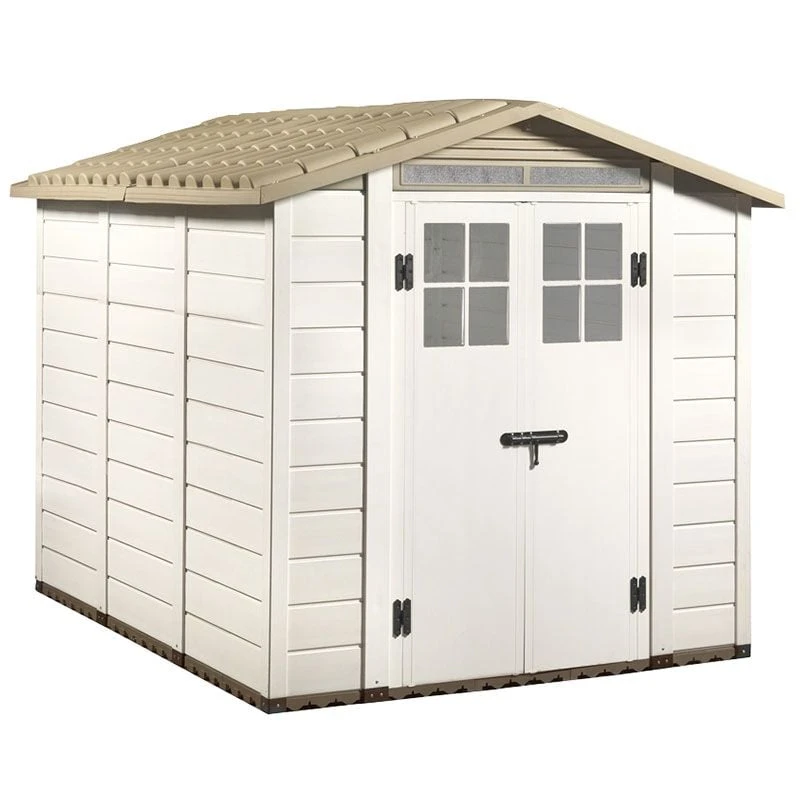 6'6 X 8' Shire Tuscany Evo 240 Apex Plastic Double Door Shed (2.02m X 2.42m) 12 6'6 X 8' Shire Tuscany Evo 240 Apex Plastic Double Door Shed (2.02m X 2.42m) - Image 10