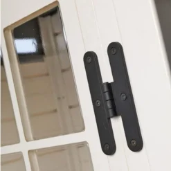 6'6 X 8' Shire Tuscany Evo 240 Apex Plastic Double Door Shed (2.02m X 2.42m) 18 6'6 X 8' Shire Tuscany Evo 240 Apex Plastic Double Door Shed (2.02m X 2.42m) -Zen Gardenia Sales tevo2404pvc 1aa 6x8 shire tuscany evo 240 hinge min