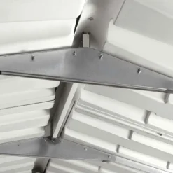 6'6 X 8' Shire Tuscany Evo 240 Apex Plastic Double Door Shed (2.02m X 2.42m) 14 6'6 X 8' Shire Tuscany Evo 240 Apex Plastic Double Door Shed (2.02m X 2.42m) -Zen Gardenia Sales tevo2404pvc 1aa 6x8 shire tuscany evo 240 roof internal min