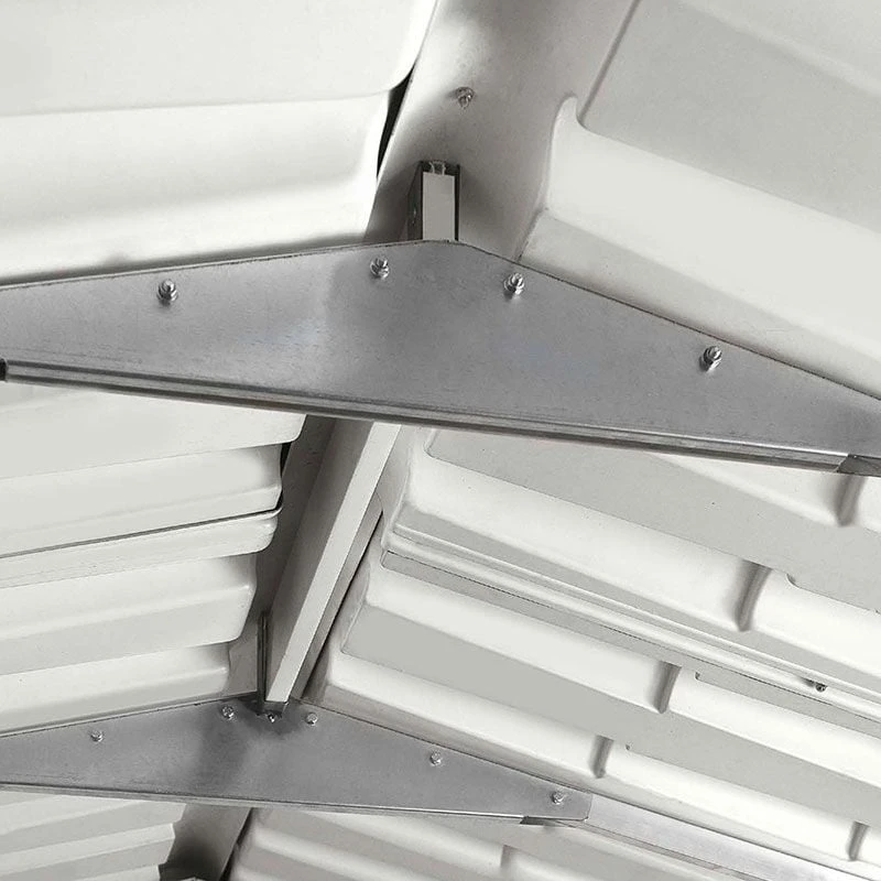 6'6 X 8' Shire Tuscany Evo 240 Apex Plastic Double Door Shed (2.02m X 2.42m) 5 6'6 X 8' Shire Tuscany Evo 240 Apex Plastic Double Door Shed (2.02m X 2.42m) - Image 3