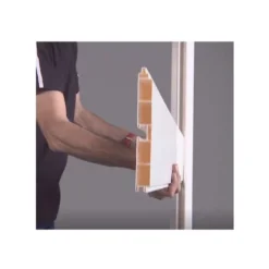 6'6 X 8' Shire Tuscany Evo 240 Apex Plastic Double Door Shed (2.02m X 2.42m) 16 6'6 X 8' Shire Tuscany Evo 240 Apex Plastic Double Door Shed (2.02m X 2.42m) -Zen Gardenia Sales tevo2404pvc 1aa 6x8 shire tuscany evo 240 walls1 min