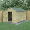 12' X 8' Forest Timberdale 25yr Guarantee Tongue & Groove Pressure Treated Windowless Apex Shed (3.65m X 2.52m) 2 12' X 8' Forest Timberdale 25yr Guarantee Tongue & Groove Pressure Treated Windowless Apex Shed (3.65m X 2.52m) -Zen Gardenia Sales tpa812nwm
