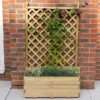 2'7 X 1'4 Forest Trellis Wooden Garden Planter (0.8m X 0.4m) 1 2'7 X 1'4 Forest Trellis Wooden Garden Planter (0.8m X 0.4m) -Zen Gardenia Sales tpla 1s