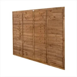 Forest 6' X 5'6 Brown Pressure Treated Super Lap Fence Panel (1.83m X 1.68m) 8 Forest 6' X 5'6 Brown Pressure Treated Super Lap Fence Panel (1.83m X 1.68m) -Zen Gardenia Sales tpsuper656brptr onestore 2