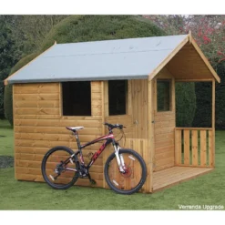 10' X 8' Traditional Shiplap 8' Cabin Garden Shed (3.05m X 2.44m) -Zen Gardenia Sales tra108cab 01 min