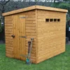 10' X 8' Traditional Shiplap Pent Wooden Security Garden Shed (3.05m X 2.44m) 2 10' X 8' Traditional Shiplap Pent Wooden Security Garden Shed (3.05m X 2.44m) -Zen Gardenia Sales tra108scp 01 min