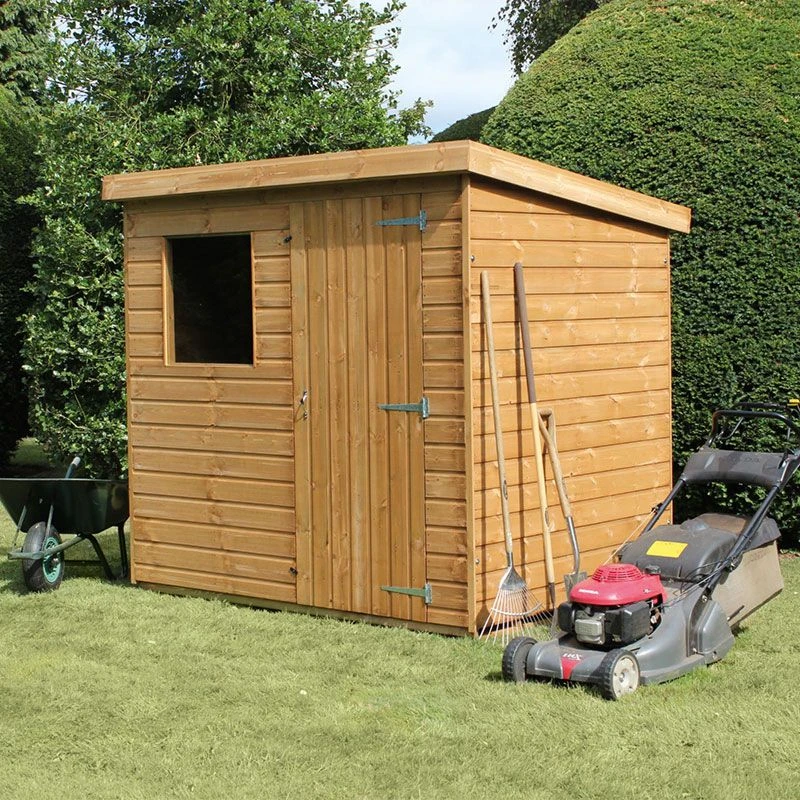 12' X 6' Traditional Standard Shiplap Pent Wooden Garden Shed (3.66m X 1.83m) 3 12' X 6' Traditional Standard Shiplap Pent Wooden Garden Shed (3.66m X 1.83m)