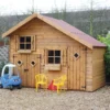 6' X 10' Traditional 2 Storey Kids Wooden Playhouse With Garage (1.83x3.05m) 1 6' X 10' Traditional 2 Storey Kids Wooden Playhouse With Garage (1.83x3.05m) -Zen Gardenia Sales tra610pla 01 min
