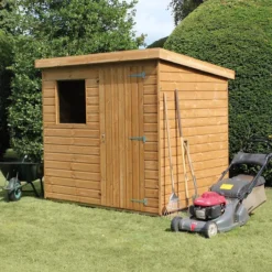 6' X 4' Traditional Standard Shiplap Pent Wooden Shed (1.83m X 1.22m)