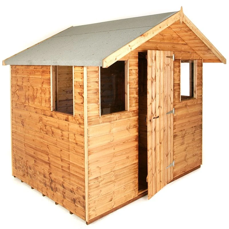 8' X 8' Traditional Shiplap 8' Cabin Garden Shed (2.44m X 2.44m) 3 8' X 8' Traditional Shiplap 8' Cabin Garden Shed (2.44m X 2.44m)