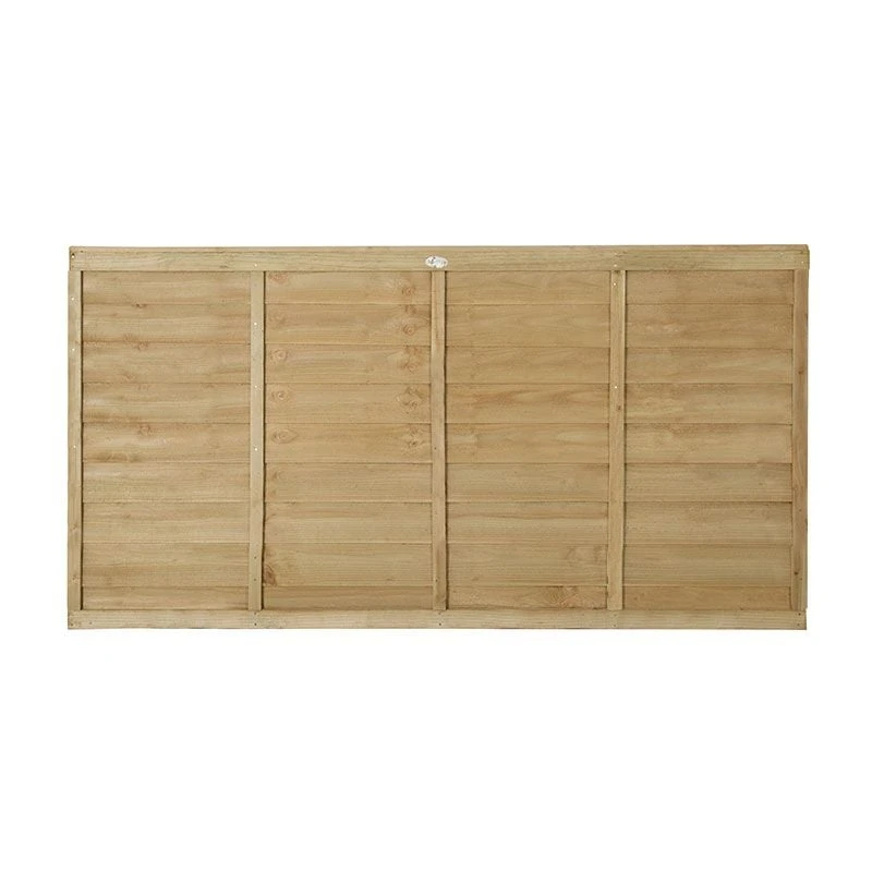 Forest 6' X 3' Pressure Treated Lap Fence Panel (1.83m X 0.91m) 6 Forest 6' X 3' Pressure Treated Lap Fence Panel (1.83m X 0.91m) - Image 4