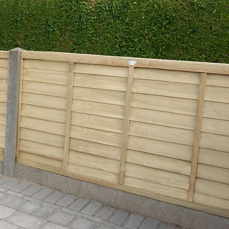 Forest 6' X 3' Pressure Treated Lap Fence Panel (1.83m X 0.91m) 3 Forest 6' X 3' Pressure Treated Lap Fence Panel (1.83m X 0.91m)