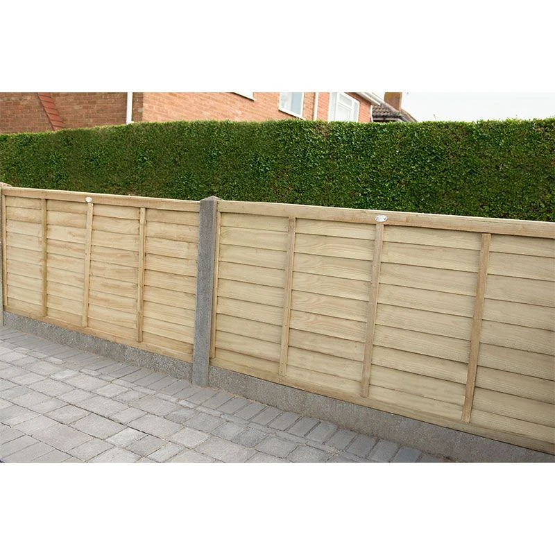 Forest 6' X 3' Pressure Treated Lap Fence Panel (1.83m X 0.91m) 4 Forest 6' X 3' Pressure Treated Lap Fence Panel (1.83m X 0.91m) - Image 2