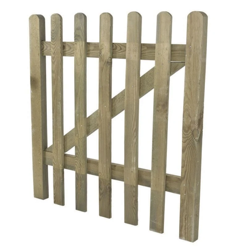 Forest Pressure Treated Pale Gate 0.9 X 0.9m 3 Forest Pressure Treated Pale Gate 0.9 X 0.9m