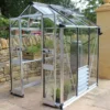 4' X 6' Halls Cotswold Birdlip Small Greenhouse With Toughened Glass (1.47m X 1.94m) 2 4' X 6' Halls Cotswold Birdlip Small Greenhouse With Toughened Glass (1.47m X 1.94m) -Zen Gardenia Sales v01575 eden birdlip 4x6 small greenhouse main min