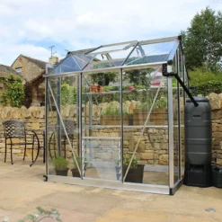 4' X 6' Halls Cotswold Birdlip Small Greenhouse With Toughened Glass (1.47m X 1.94m) 11 4' X 6' Halls Cotswold Birdlip Small Greenhouse With Toughened Glass (1.47m X 1.94m) -Zen Gardenia Sales v01575 eden birdlip 4x6 small greenhouse no2 min