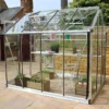 6' X 6' Halls Cotswold Burford Small Greenhouse With Toughened Glass (1.94m X 1.94m) 1 6' X 6' Halls Cotswold Burford Small Greenhouse With Toughened Glass (1.94m X 1.94m) -Zen Gardenia Sales v01593 eden burford 6x6 small greenhouse main min