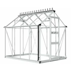 6' X 8' Halls Cotswold Burford Small Greenhouse With Toughened Glass (1.94m X 2.56m) 15 6' X 8' Halls Cotswold Burford Small Greenhouse With Toughened Glass (1.94m X 2.56m) -Zen Gardenia Sales v01602 eden burford 6x8 small greenhouse cutout min