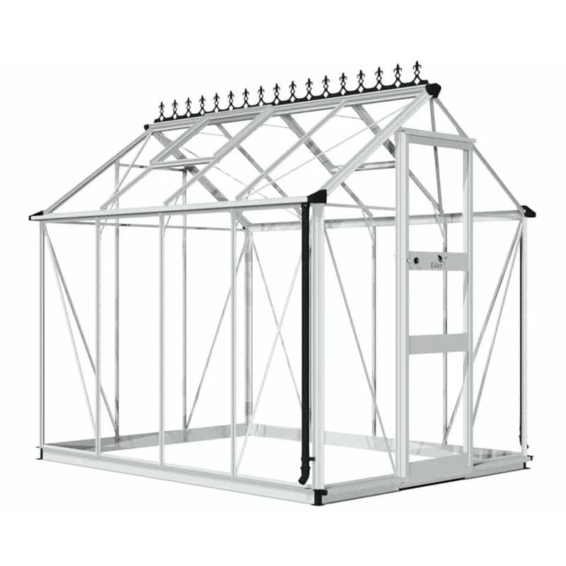 6' X 8' Halls Cotswold Burford Small Greenhouse With Toughened Glass (1.94m X 2.56m) 9 6' X 8' Halls Cotswold Burford Small Greenhouse With Toughened Glass (1.94m X 2.56m) - Image 7