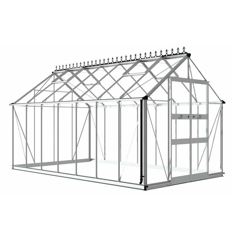 8' X 14' Halls Cotswold Blockley Greenhouse With Toughened Glass (2.56m X 4.41m) 7 8' X 14' Halls Cotswold Blockley Greenhouse With Toughened Glass (2.56m X 4.41m) - Image 5