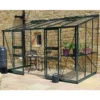 12' X 6' Halls Cotswold Broadway 126 Green Lean-To Greenhouse (3.76m X 1.93m) 1 12' X 6' Halls Cotswold Broadway 126 Green Lean-To Greenhouse (3.76m X 1.93m) -Zen Gardenia Sales v01716 12x6 halls cotswold broadway lean to greenhouse green insitu min 1
