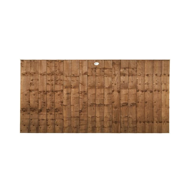 Forest 6' X 3' Brown Pressure Treated Vertical Closeboard Fence Panel (1.83m X 0.92m) 5 Forest 6' X 3' Brown Pressure Treated Vertical Closeboard Fence Panel (1.83m X 0.92m) - Image 3