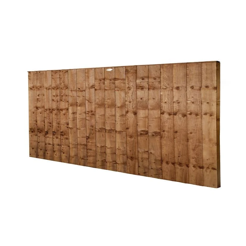 Forest 6' X 3' Brown Pressure Treated Vertical Closeboard Fence Panel (1.83m X 0.92m) 7 Forest 6' X 3' Brown Pressure Treated Vertical Closeboard Fence Panel (1.83m X 0.92m) - Image 5