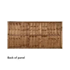 Forest 6' X 3' Brown Pressure Treated Vertical Closeboard Fence Panel (1.83m X 0.92m) 11 Forest 6' X 3' Brown Pressure Treated Vertical Closeboard Fence Panel (1.83m X 0.92m) -Zen Gardenia Sales vbp63brptr 4 1